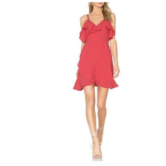 Cupcakes and Cashmere Morenea Wrap Dress Size 6 - Picture 4 of 4